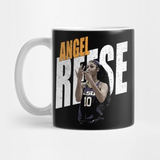 angel reese vintage art Mug